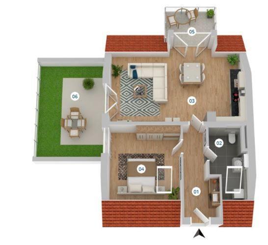 Traumhafte Neue Dachterrassenwohnung Am Soyener See Exterior photo